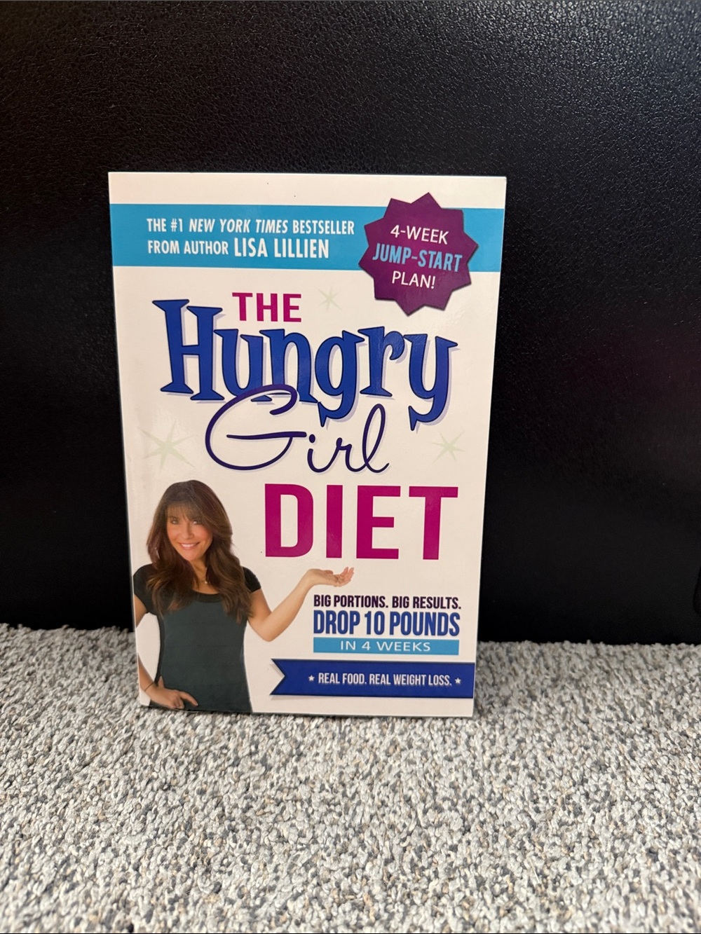 The Hungry Girl Diet by Lisa Lillien - White & Pink Cover